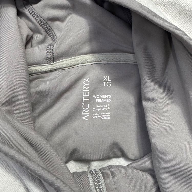 Arcteryx Womens Hooded Fleece XL Cream RRP £180 image 5