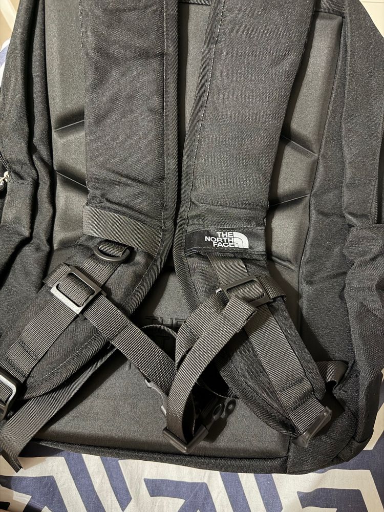 The North Face Black Backpack With Small Pouch image 6