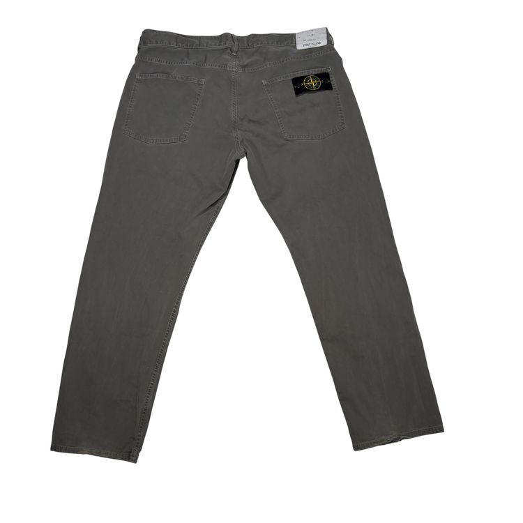 Stone Island Compass badge Jeans Grey Trousers