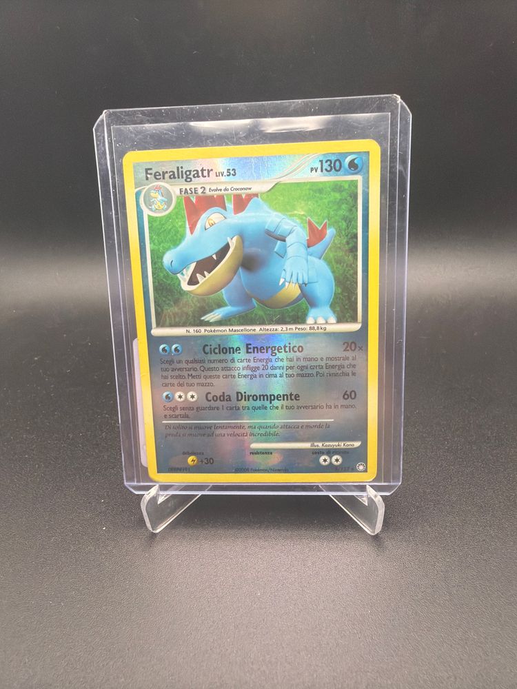 Pokemon Feraligatr diamante e perla italiano Pokémon card  product image
