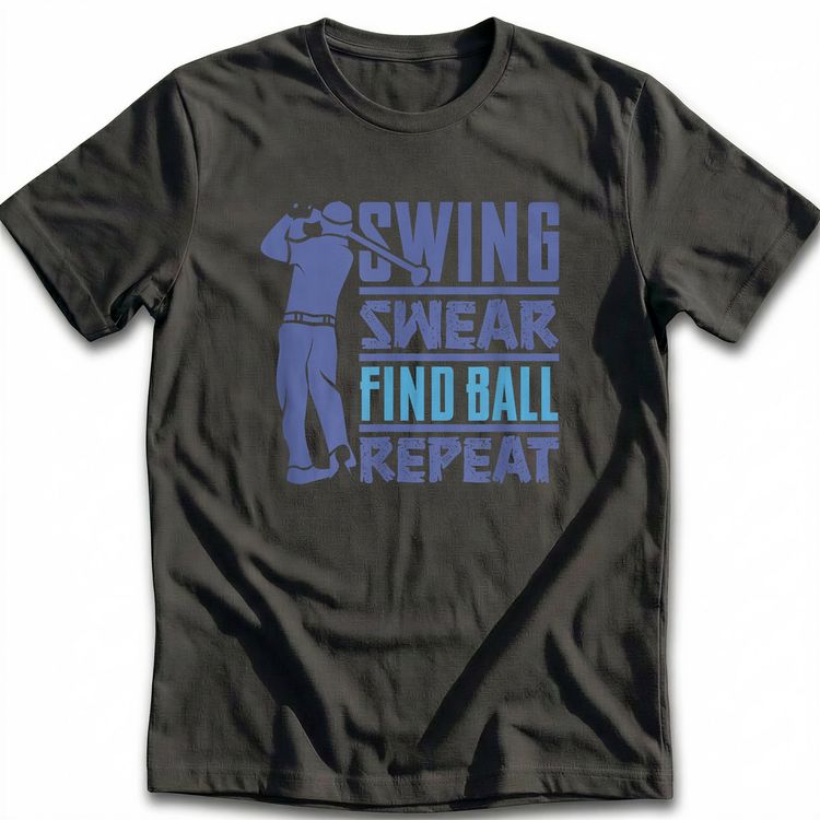 SWING SWEAR REPEAT 028 T Shirt US image 5