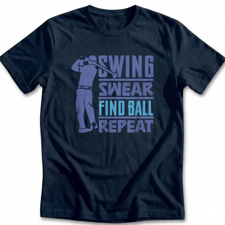 SWING SWEAR REPEAT 028 T Shirt US image 2