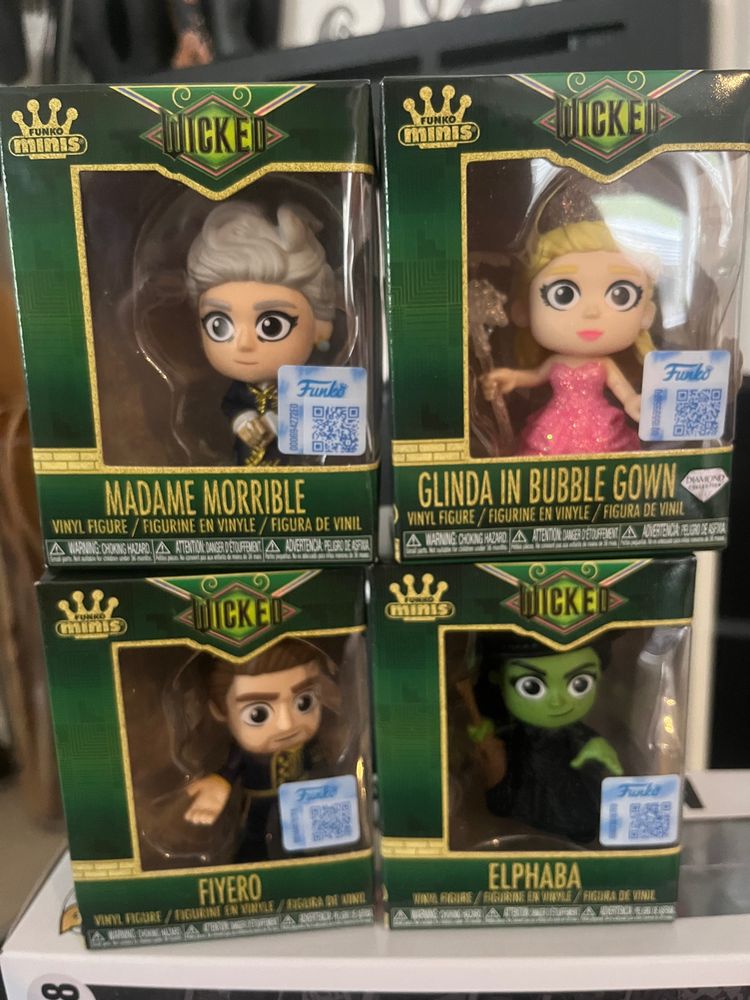 Funko Minis Wicked Vinyl Figures Set