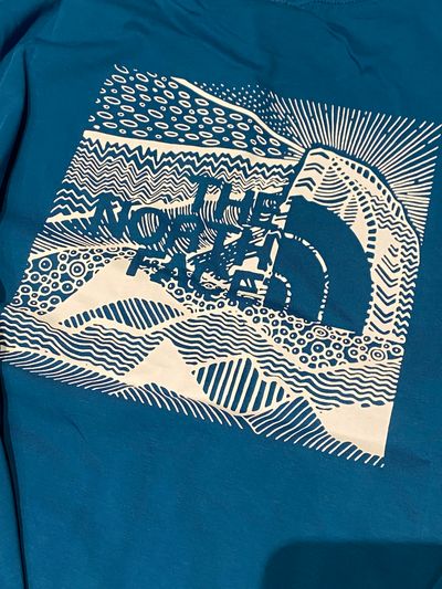 Teal North Face T-shirt