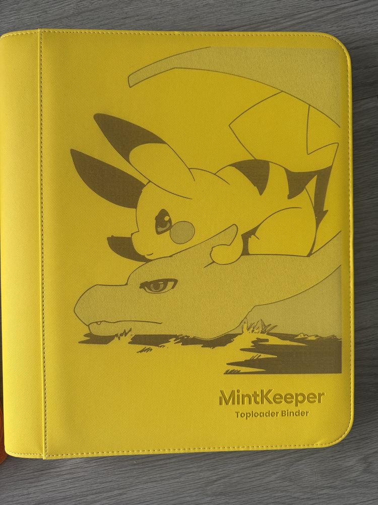 Mintkeeper Toploader Binder yellow