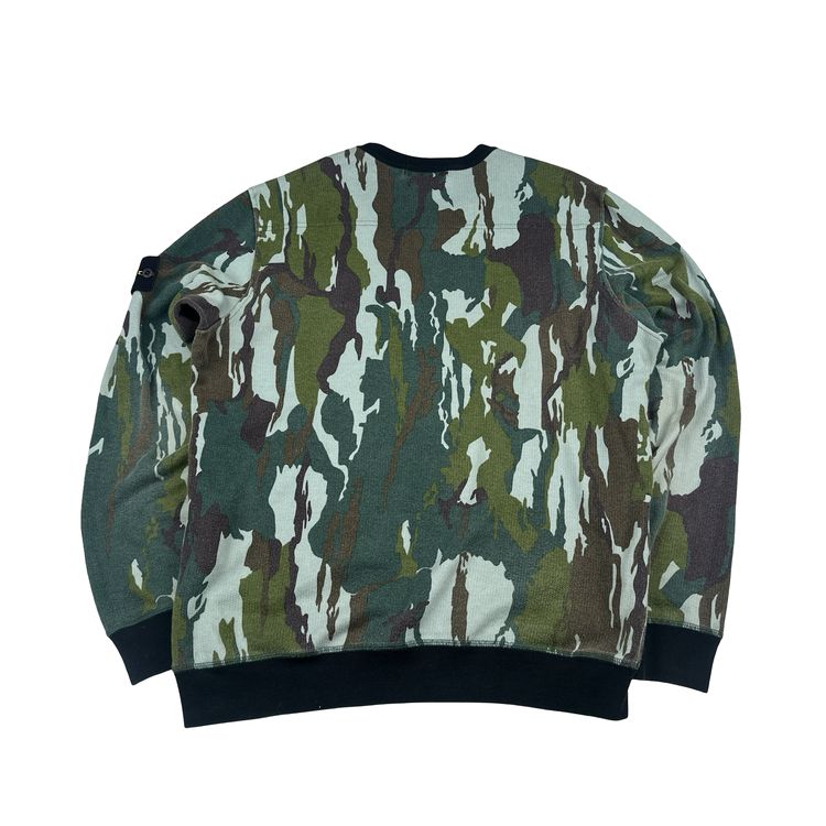 Stone Island 2015 Flowing Camo Cotton Crewneck Jumper - XL image 3