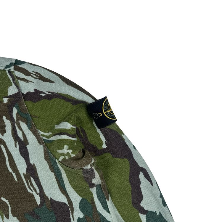 Stone Island 2015 Flowing Camo Cotton Crewneck Jumper - XL image 7