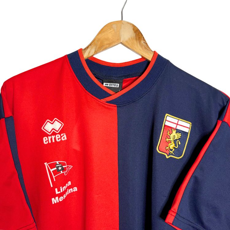 2001-02 Genoa Reserves Match Worn Home Shirt - L imagen 3