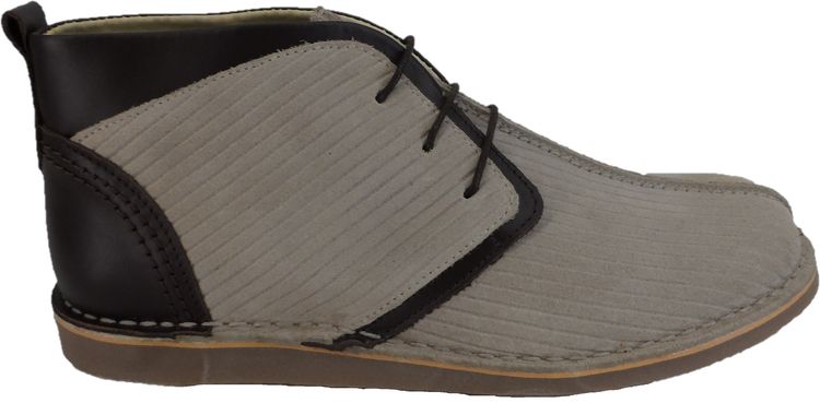 Ikon Original Beige/Stone Afterglow 70s Mod Style Real Suede Desert Boots imagen 7