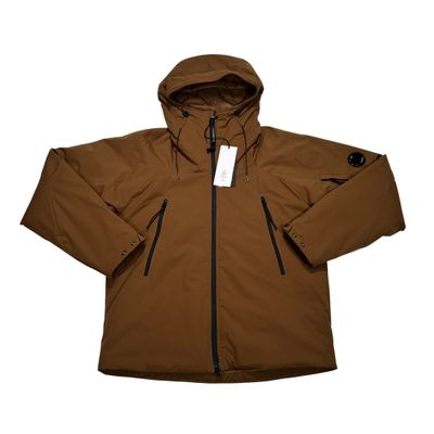 CP Company Brown Pro-Tek Primaloft Hooded Jacket