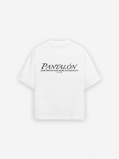 Pantalón Less Perfection More Authencity T-Shirt White