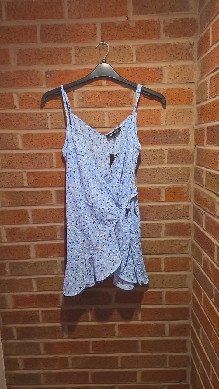 Cameo Rose Wrap Dress image 1