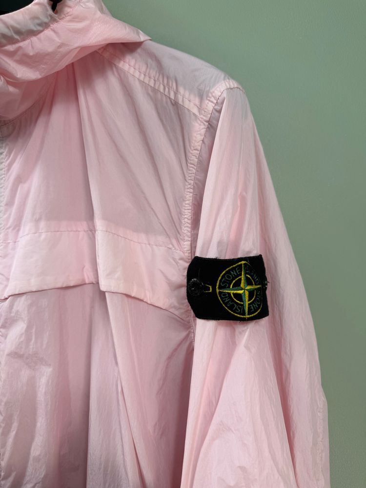 Stone Island Pink Crinkle Reps Jacket image 4