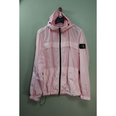 Stone Island Pink Crinkle Reps Jacket