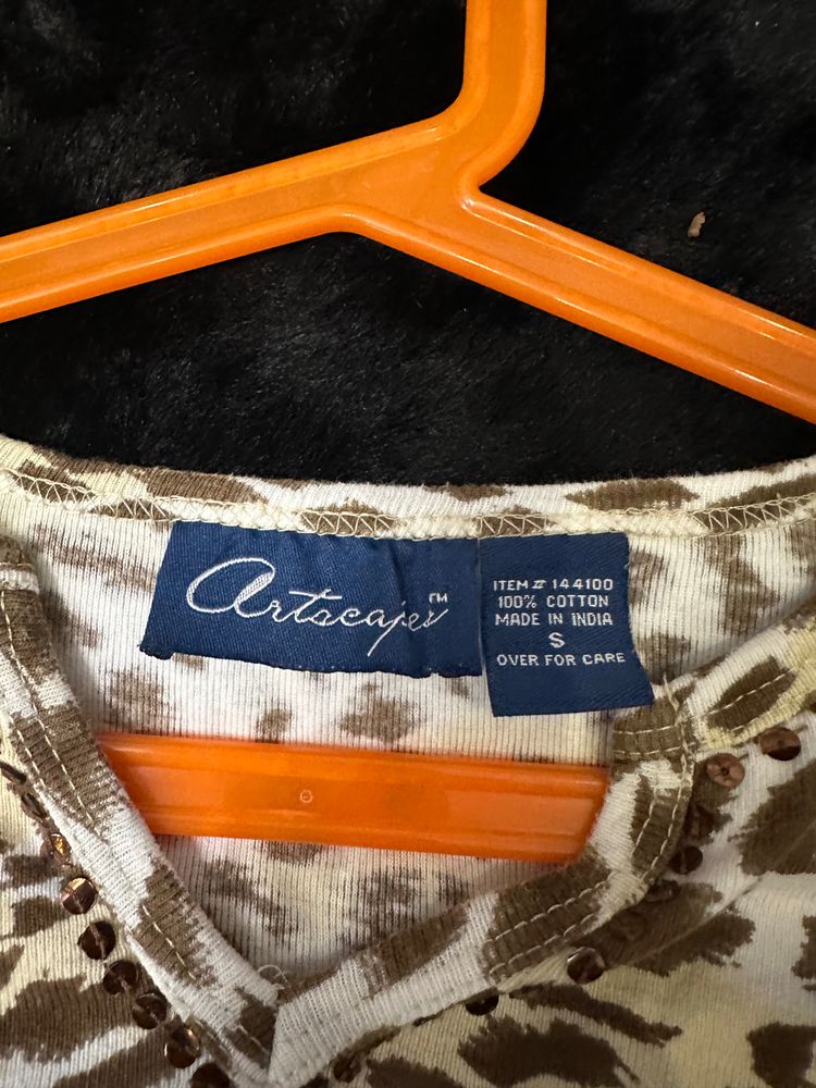 Artscape Animal Print Long Sleeve Shirt image 2