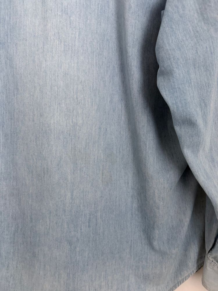Valentino 1980s Denim Cotton Shirt - Size M image 6