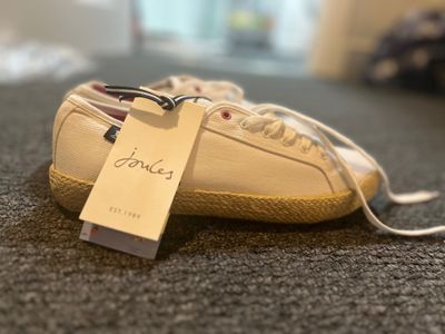 Joules White Casual Sneakers
