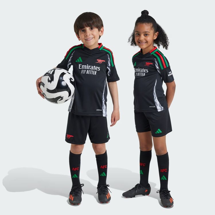 Adidas adidas Arsenal FC Kids Away 2025 Mini Complete Football Kits rrp £50.00 (IS8137) product image