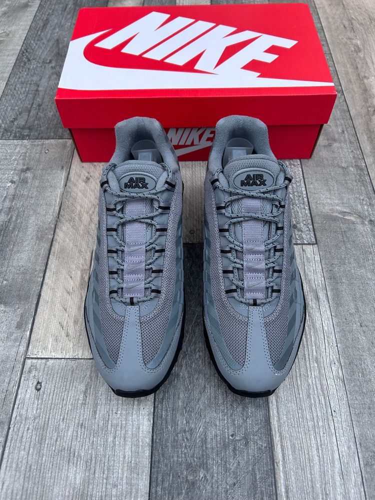 Nike Air Max 95 Ultra Trainers - ‘Smoke Grey Reflective’ - Size UK 9 (Pre-Loved) image 6