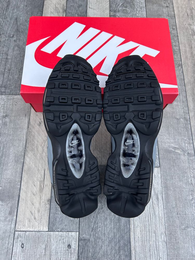 Nike Air Max 95 Ultra Trainers - ‘Smoke Grey Reflective’ - Size UK 9 (Pre-Loved) image 9