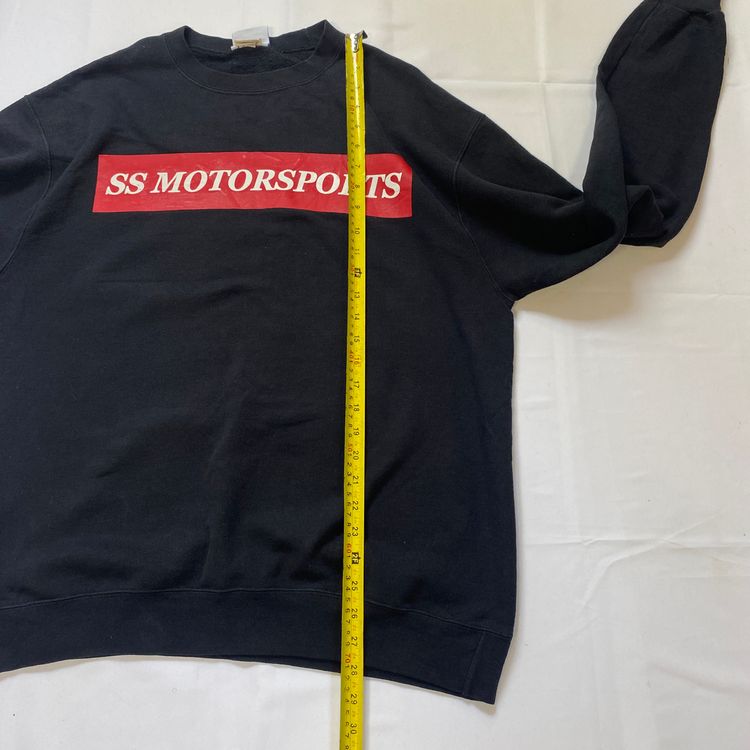 Champion SS Motorsports Graphic Crewneck Sweatshirt - Black (Large) obraz 9