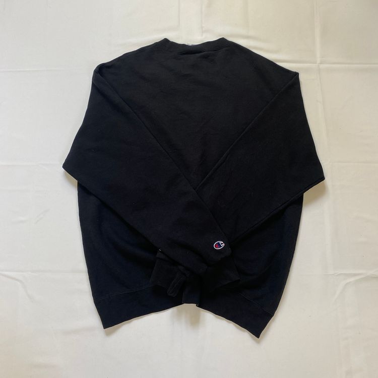 Champion SS Motorsports Graphic Crewneck Sweatshirt - Black (Large) obraz 4