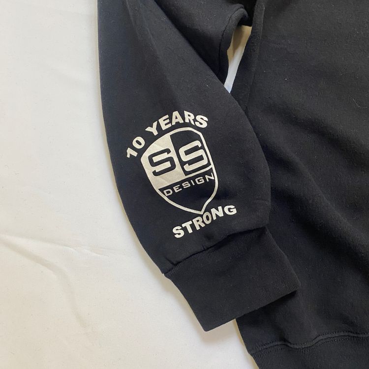 Champion SS Motorsports Graphic Crewneck Sweatshirt - Black (Large) obraz 7