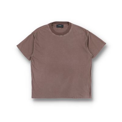 Represent Clo. Washed Brown Initial Inside Out Oversized T-Shirt