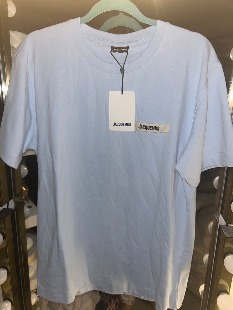 Jacquemus Gros Grain Logo-Embellished T-Shirt