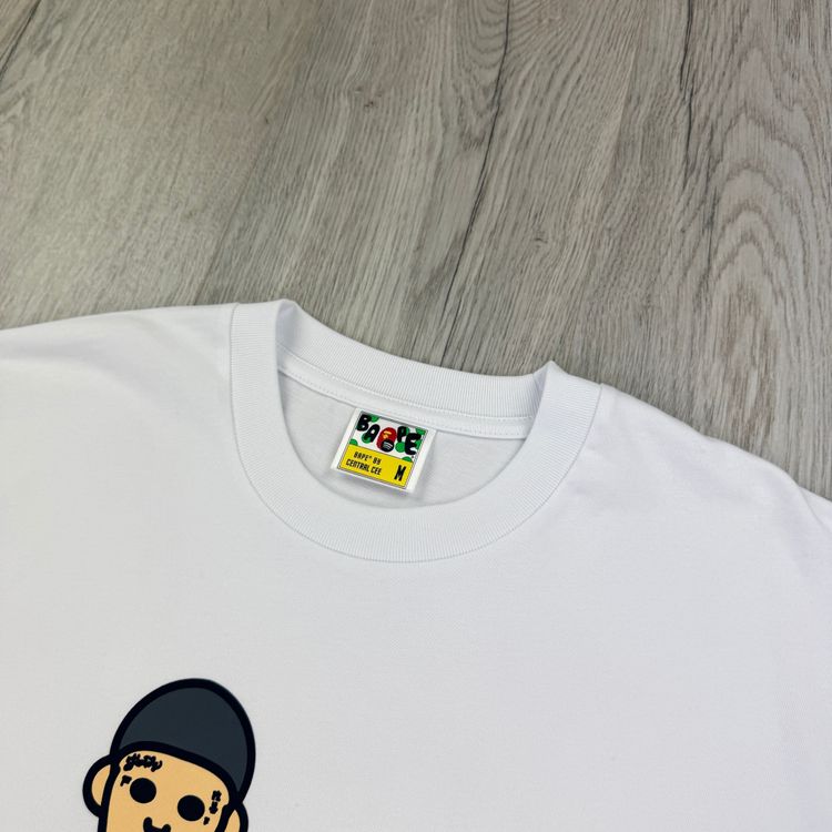 Bape x Central Cee Men’s White T-shirt  - Medium imagen 5