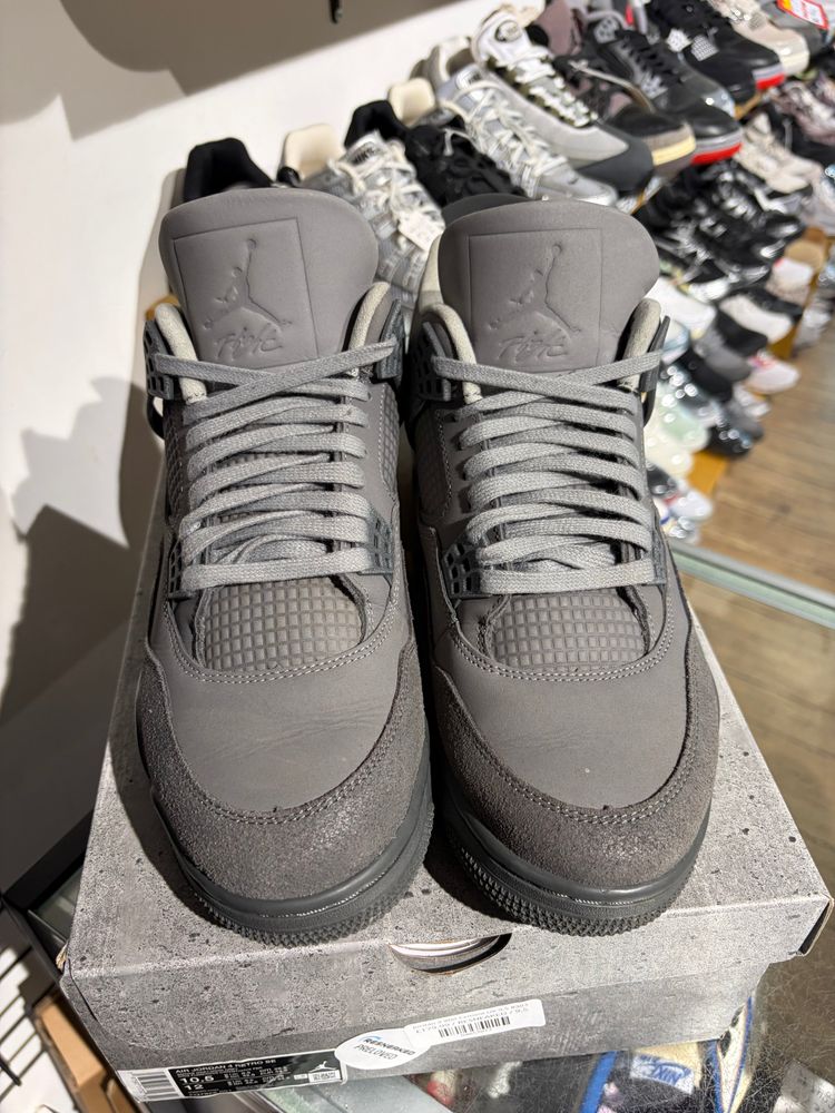 Jordan 4 Wet Cement UK 9.5 #303 image 4