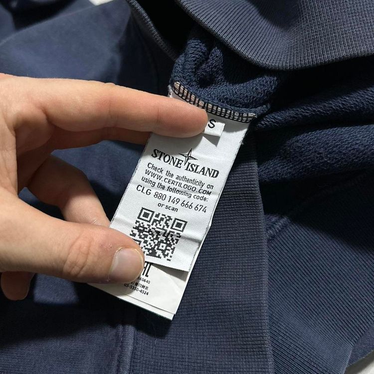 Stone Island Blue Pullover Crewneck image 3