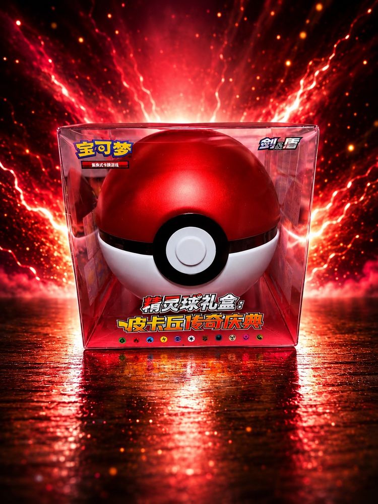 Chinese fatpack Poké Ball Collectible Gift Box Set imagen 3