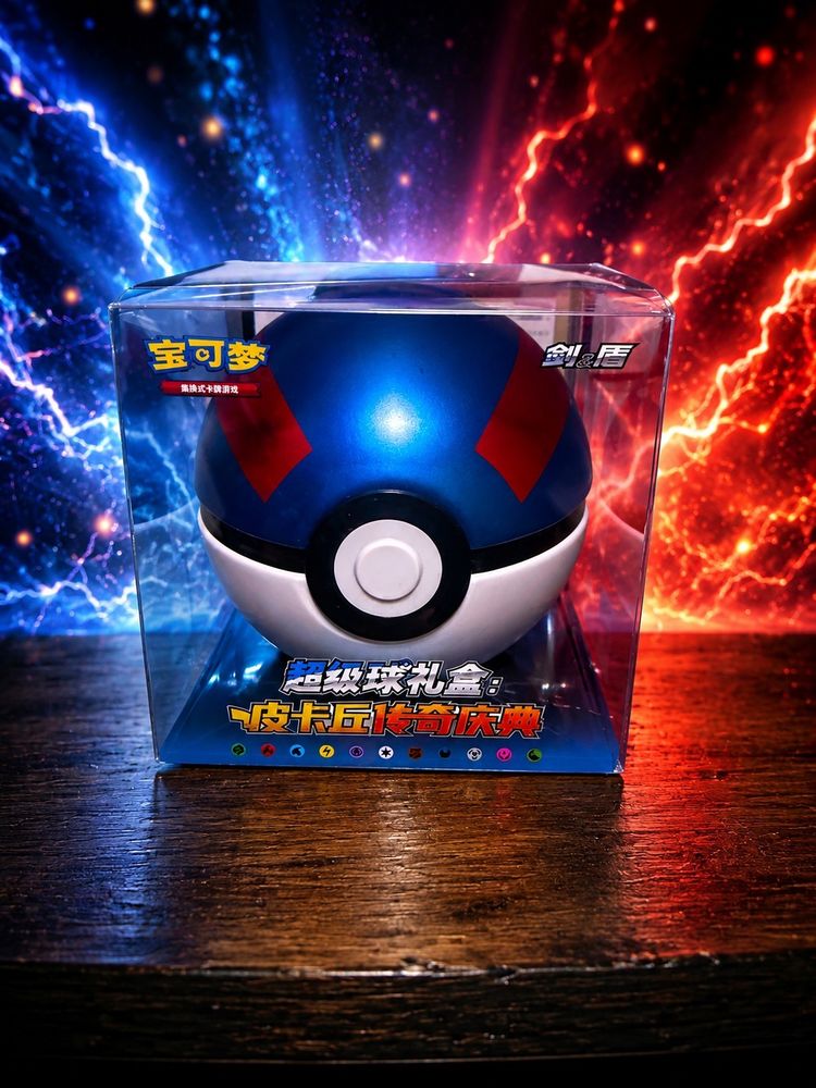 Chinese fatpack Poké Ball Collectible Gift Box Set imagen 2