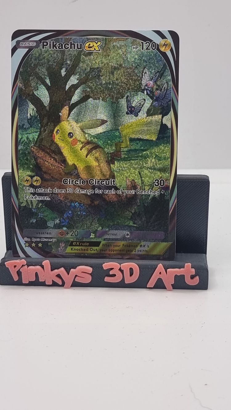Pokémon Pikachu pokemon  pocket card textured (fan art) 1548 product image
