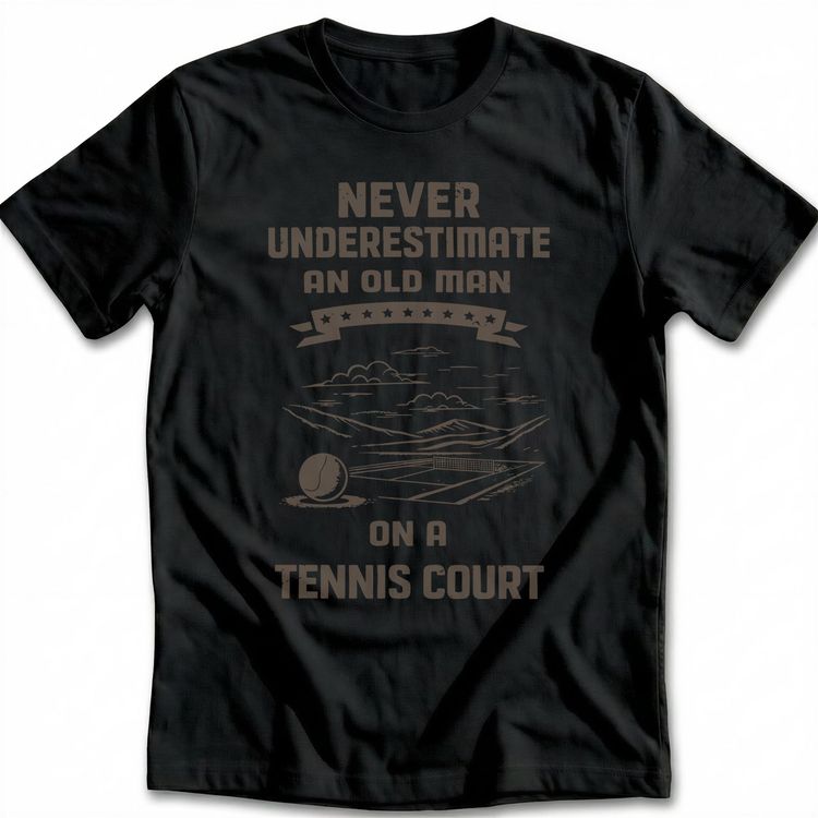 UNDERESTIMATE TENNIS COURT 026 T-Shirt US image 2