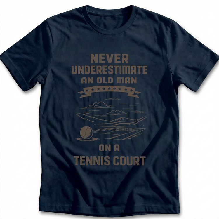 UNDERESTIMATE TENNIS COURT 026 T-Shirt US image 1
