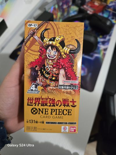 Box One piece OP17 jap