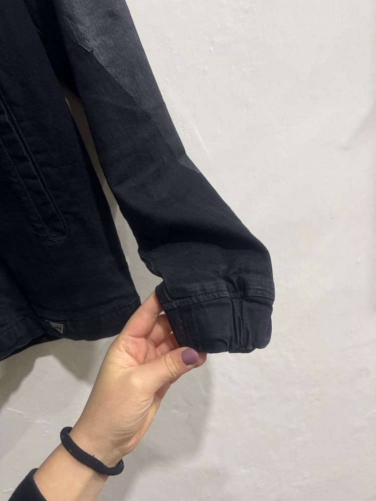 Black And White Hooded Jacket 5