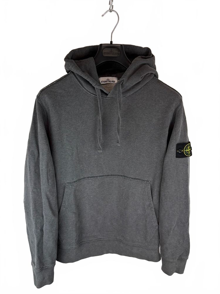 Felpa grigia con cappuccio Stone Island - Taglia L