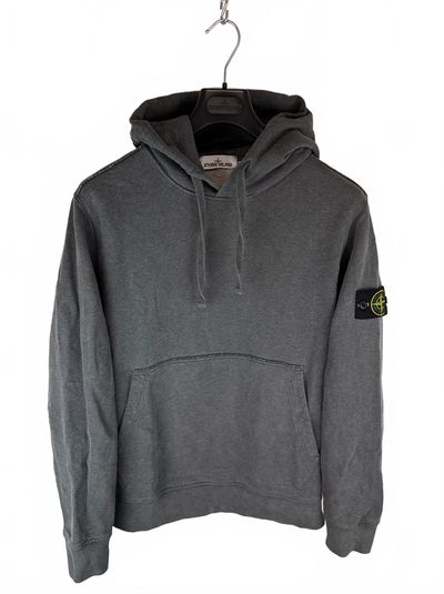 Felpa grigia con cappuccio Stone Island - Taglia L