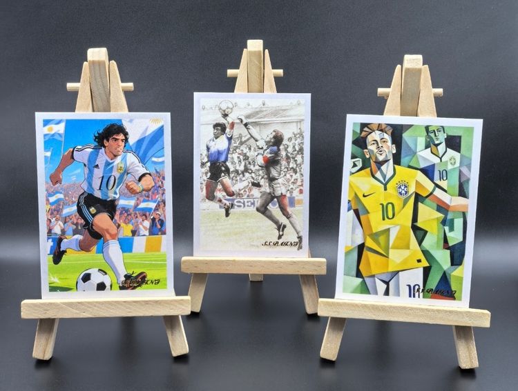 Maradona y neymar jr