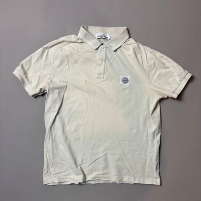Stone Island Beige Polo Shirt - Medium