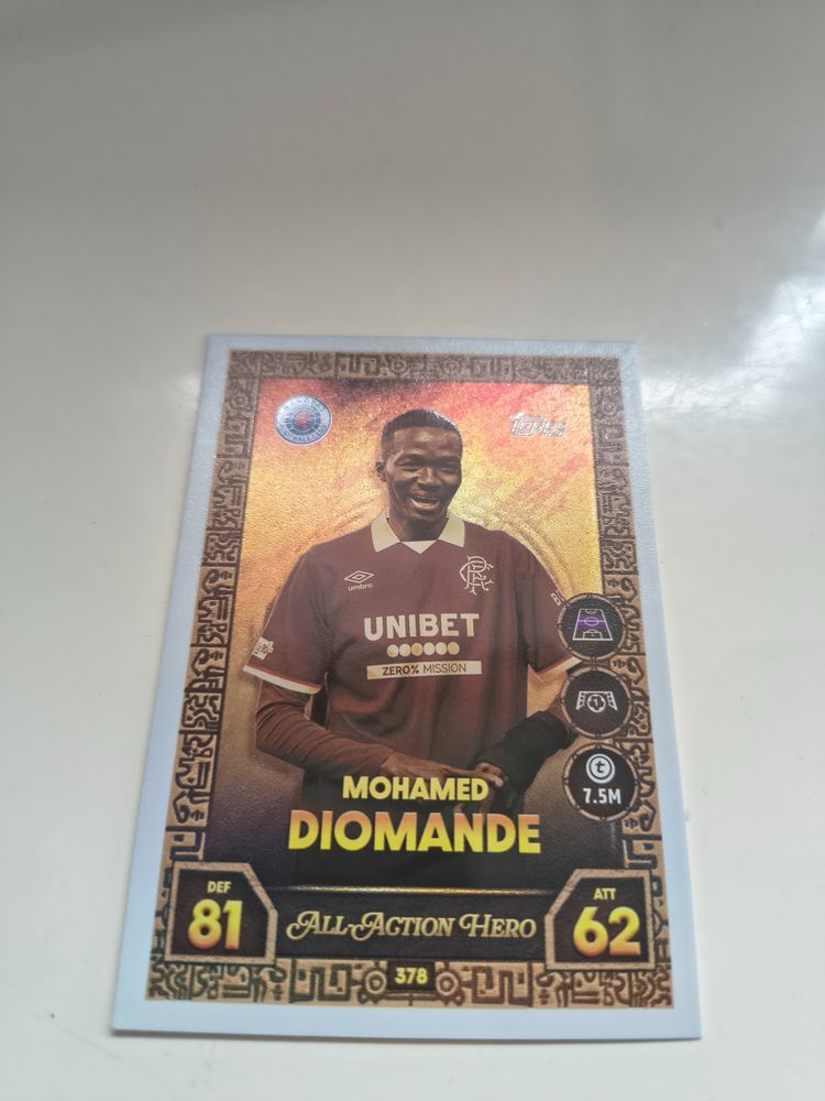 Other Mohamed Diomande Football Trading Card product image