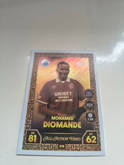 Mohamed Diomande Football Trading Card