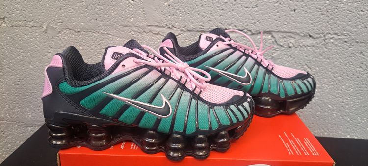 Nike Shox TL Fade UK 6  EUR 40 Lt Artic Pink Neptune Green Brand New Box No Lid