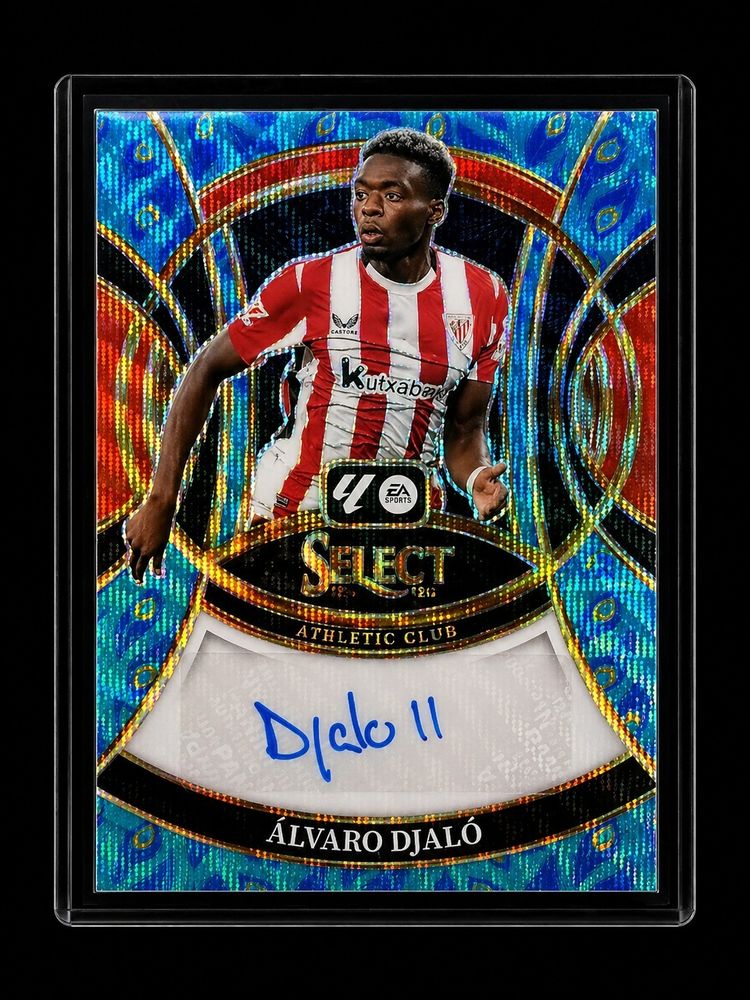 AUTO SSP Alvaro Djalo Athletic Club Panini Select La Liga 2025/26