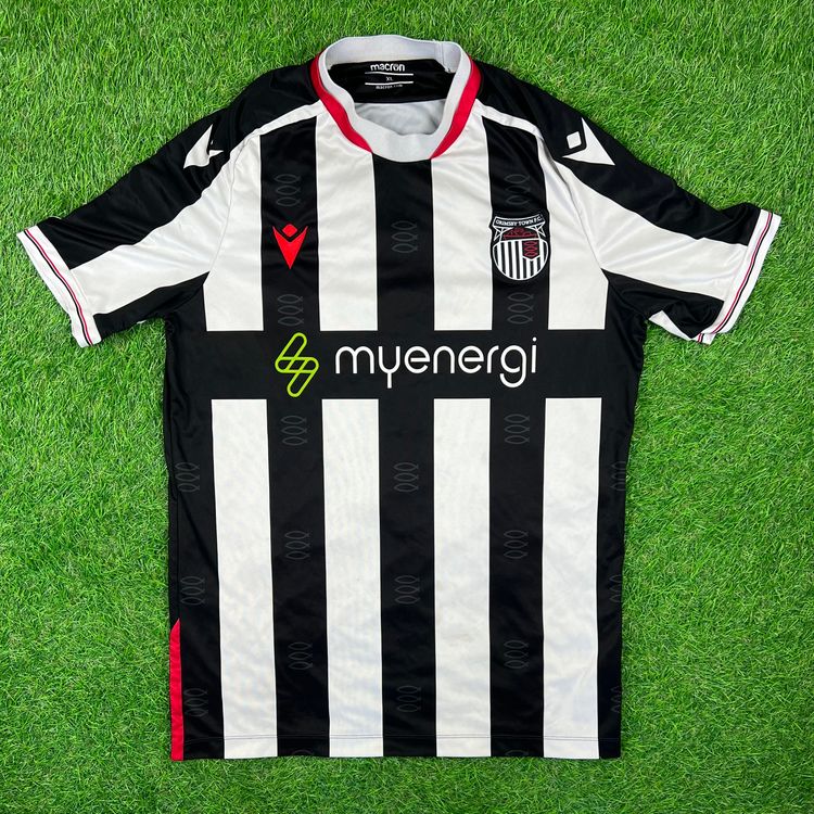 Macron Grimsby Town 2022/2023  home football shirt- macron- size XL  product image