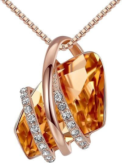 Other Amber Brown Wish Stone Necklace product image