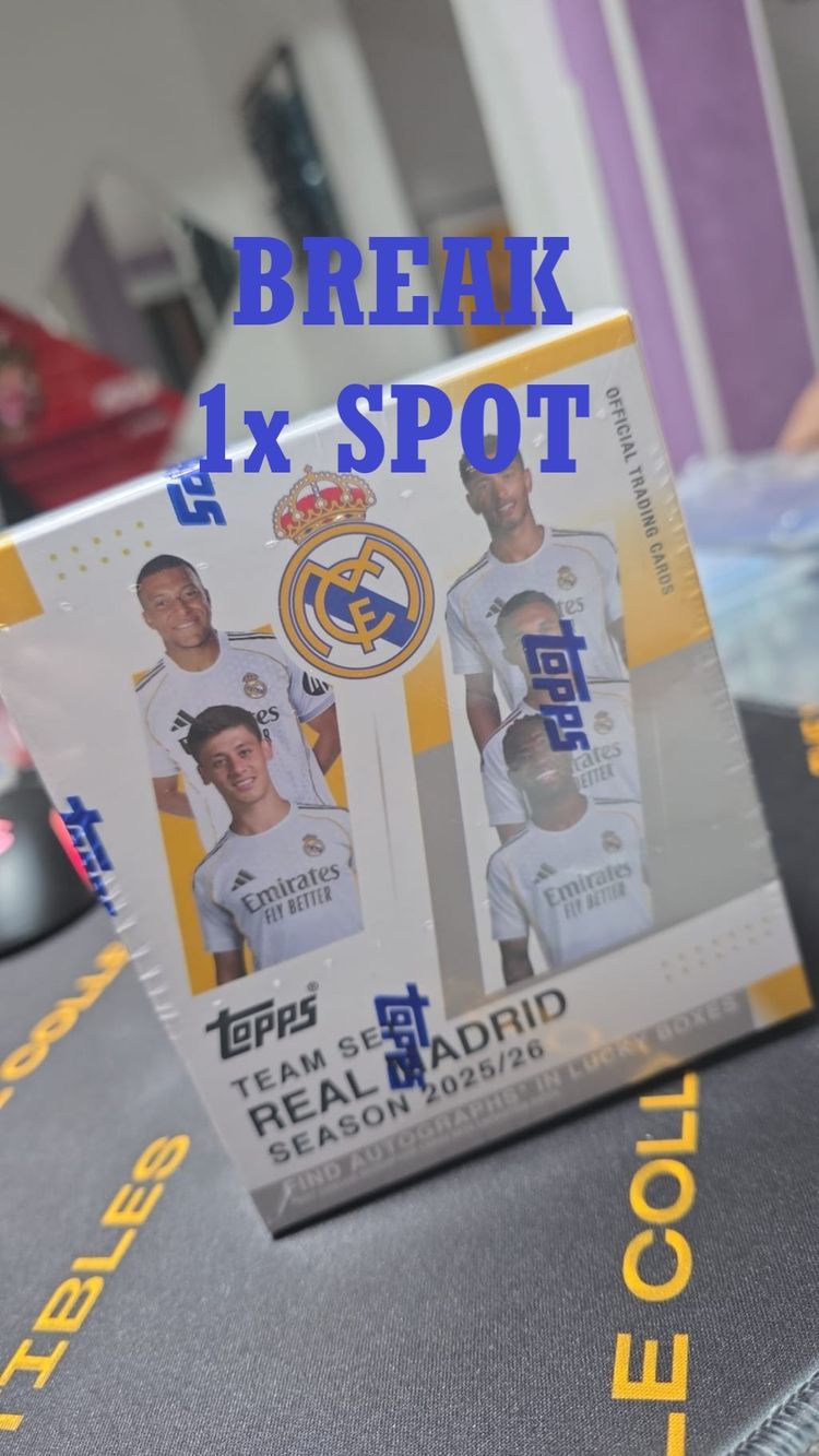 Topps LIVE BREAK Real Madrid Team Set - spot 7/10  product image